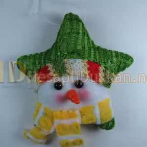 Minik kardan adam peluş yılbaşı ağacı süsü R673