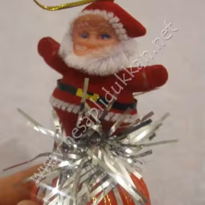 Minik noel baba yılbaşı ağacı süsü toptan ucuz P963