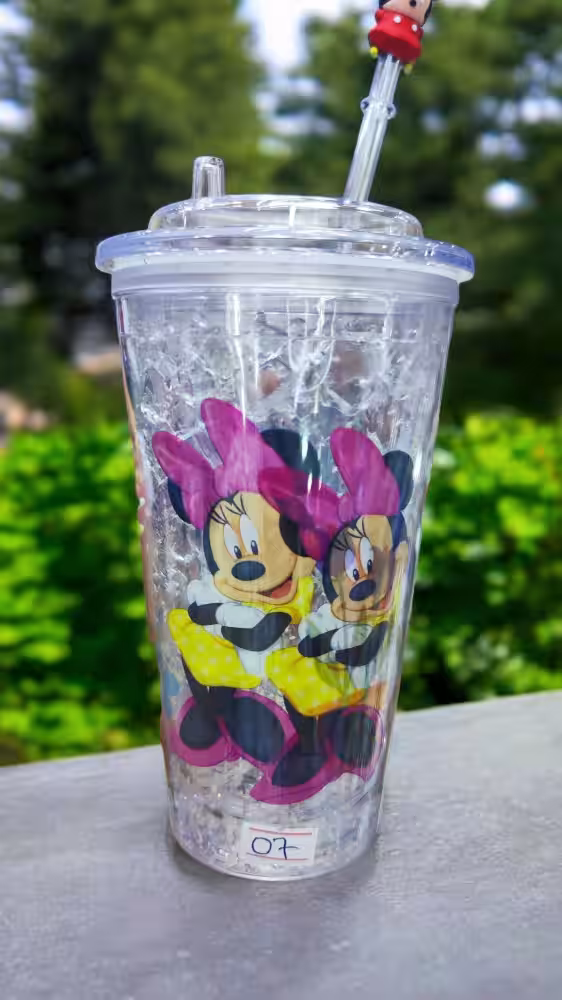 Minnie LED Pipetli Bardak