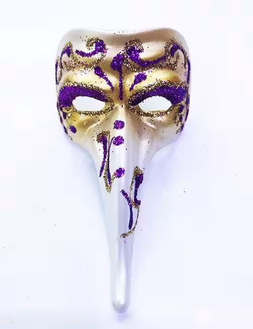 Mor Venedik Maske Magnet