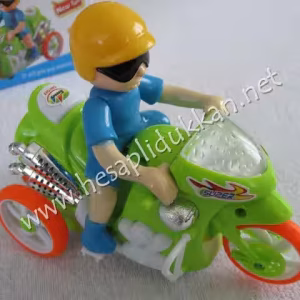 Müzikli ve ışıklı oyuncak motosiklet P740