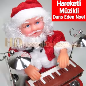 Müzisyen noel baba yılbaşı hediyelik eşya