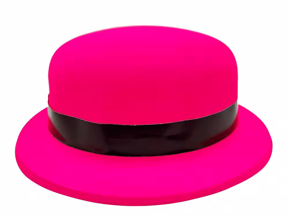 Neon Pembe Parti Şapkası