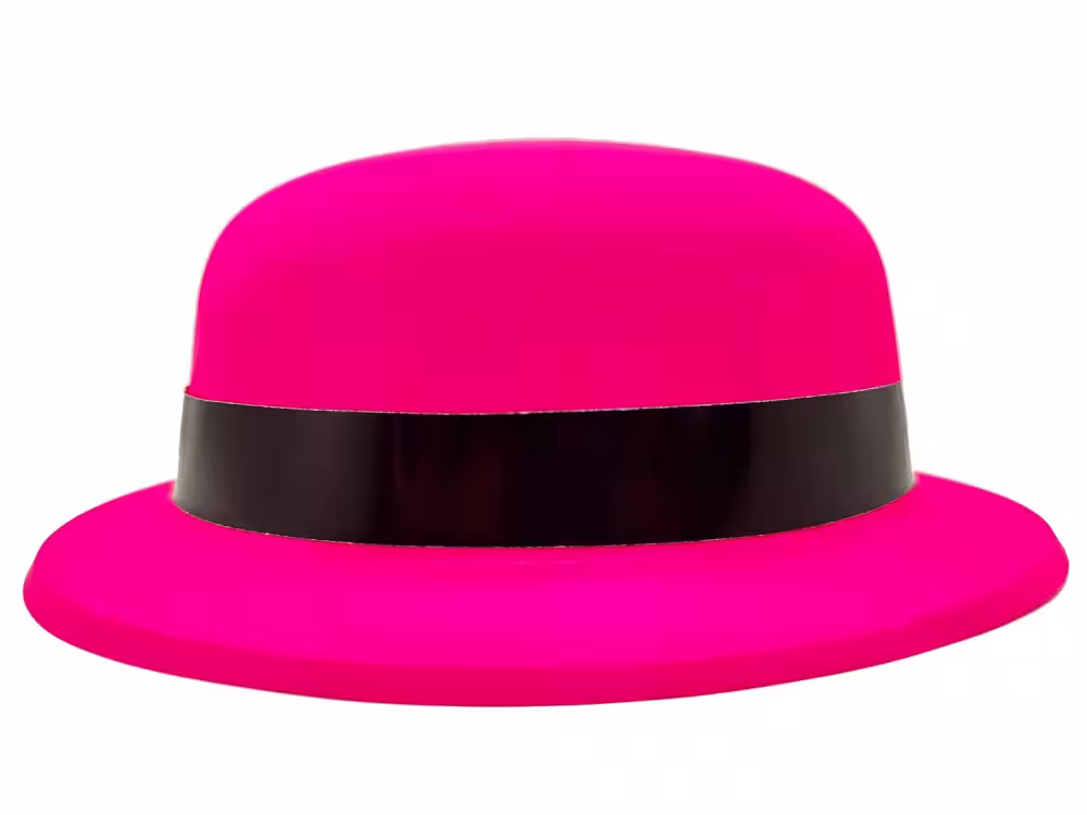 Neon Pembe Parti Şapkası
