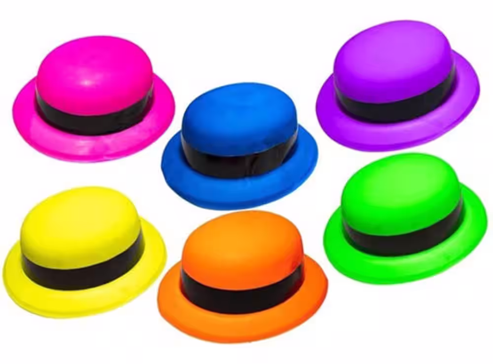 Neon Pembe Parti Şapkası