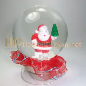 Noel baba fanus sulu ve ışıklı R670