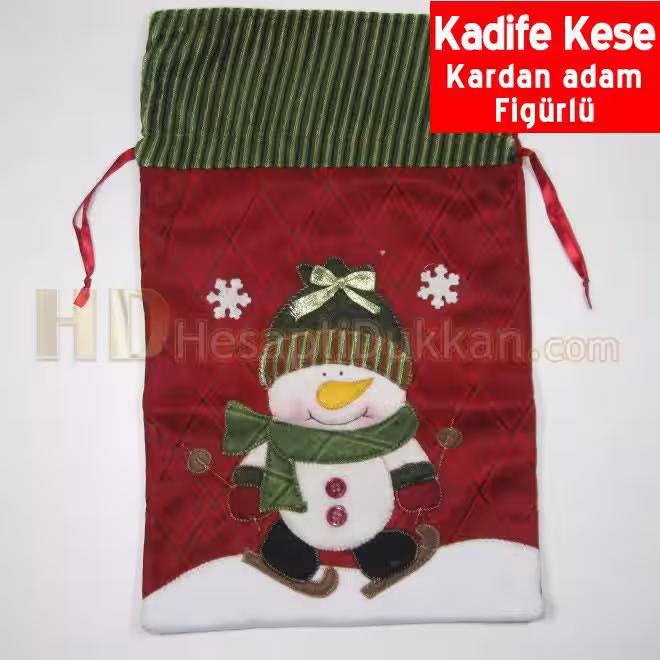 Noel baba hediye kesesi