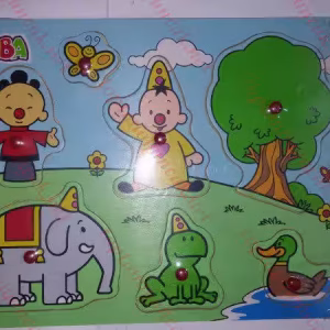 Ormanda eğlence eğitici oyuncak toptan yapboz