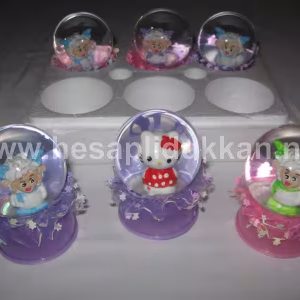 Orta boy ışıklı ve parfümlü fanus P330