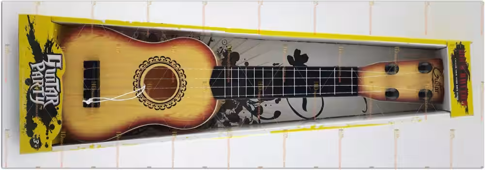 Oyuncak gitar toptan ahşap görünümlü