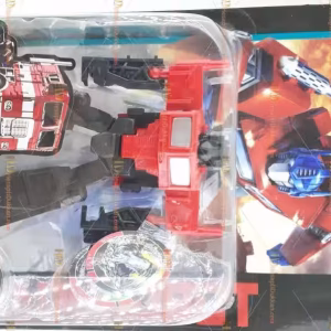Oyuncak robot dönüşen araba kamyon