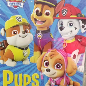 Paw Patrol Boyama Kitabı Sticker Maske 3 ü 1 Arada 16 Sayfa