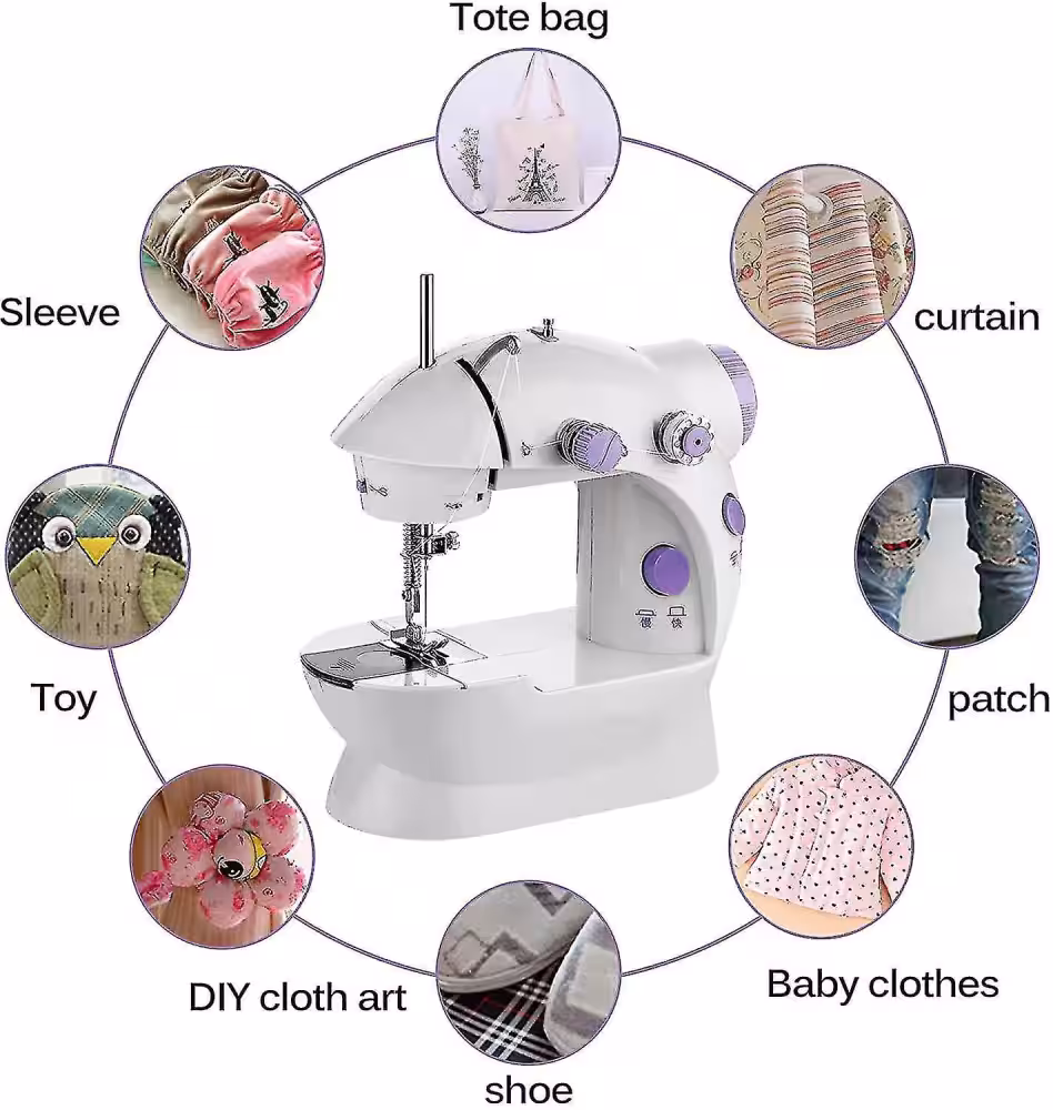 Pedallı Mini Dikiş Makinesi toptan