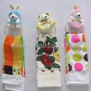 Peluş askılıklı havlu P600