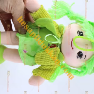 Peluş oyuncak bebek sesli 25 cm