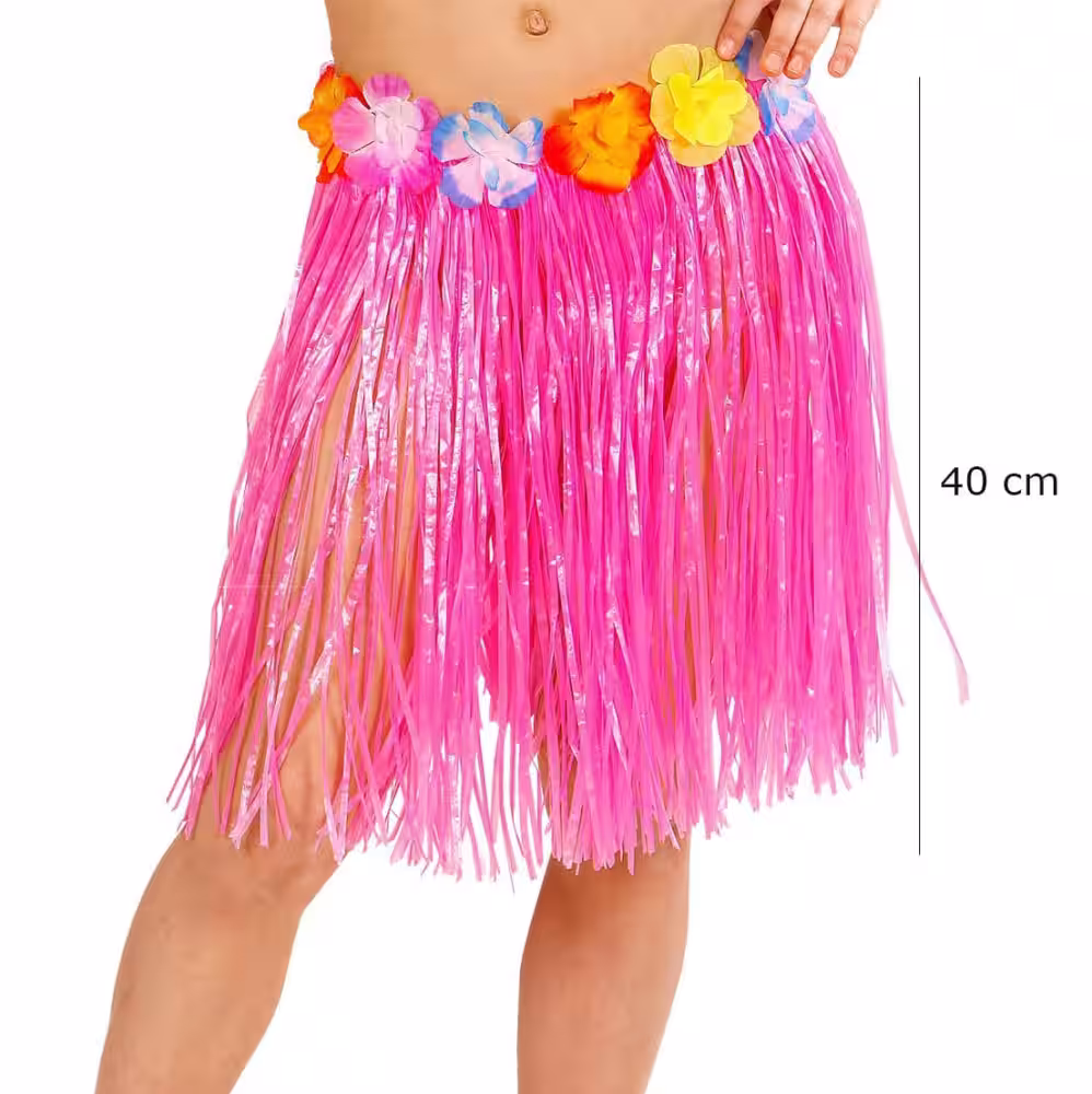 Pembe Hawaii Hula Etek Toptan