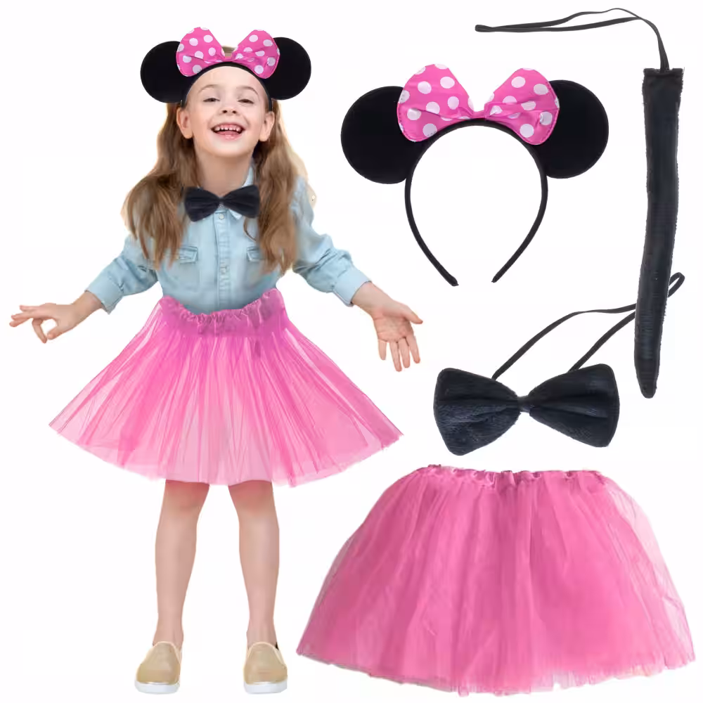 Pembe Minnie Kostüm Seti