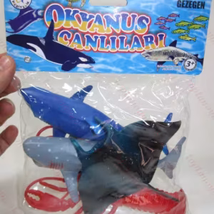 Plastik deniz hayvanları oyuncak toptan