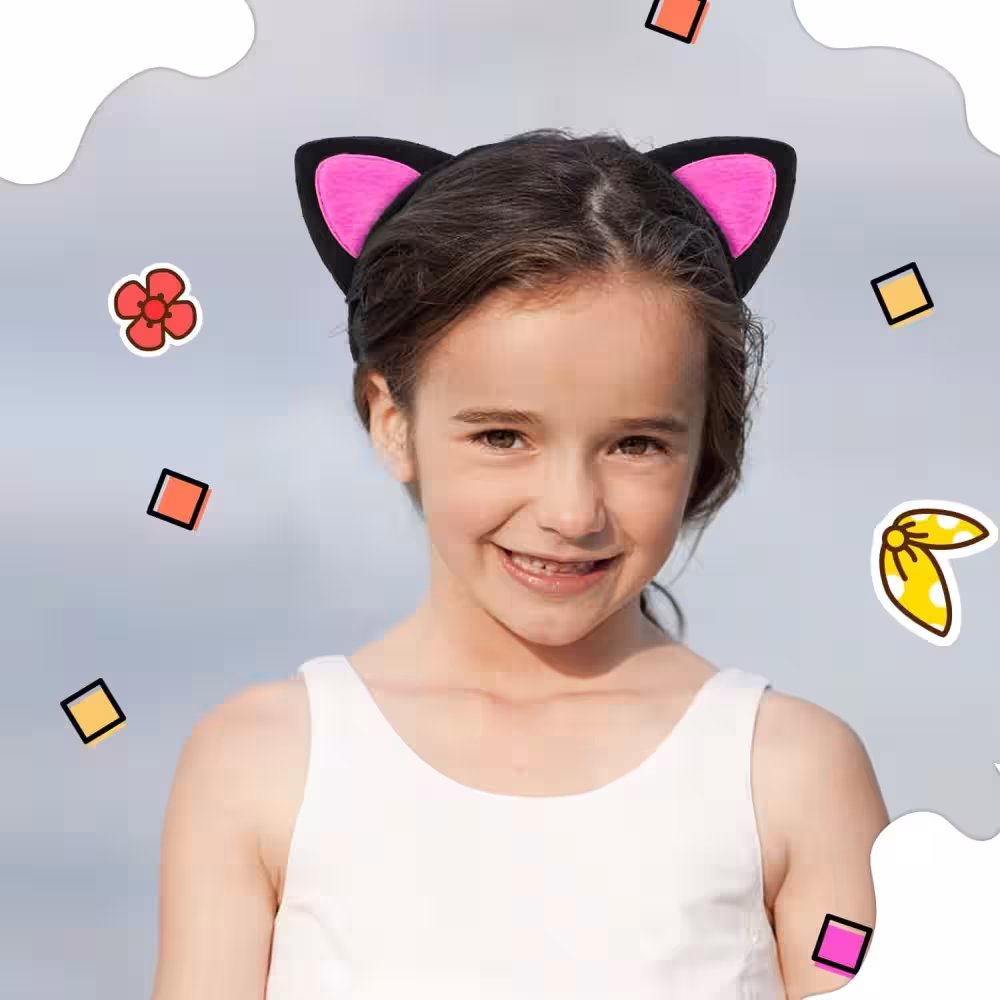 Pofuduk Kedi Kulak Taç