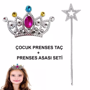 Prenses Tacı Asa Seti