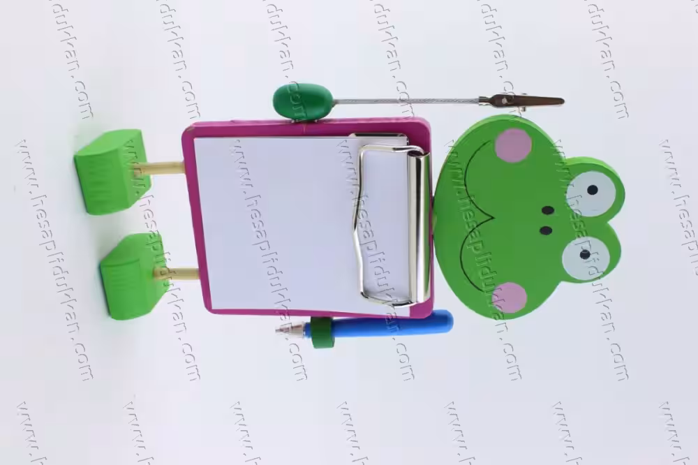 Promosyon oyuncak ahşap notluk ayaklı figürlü