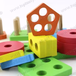 Promosyon oyuncak ahşap şekiller geometri eğitici oyuncak