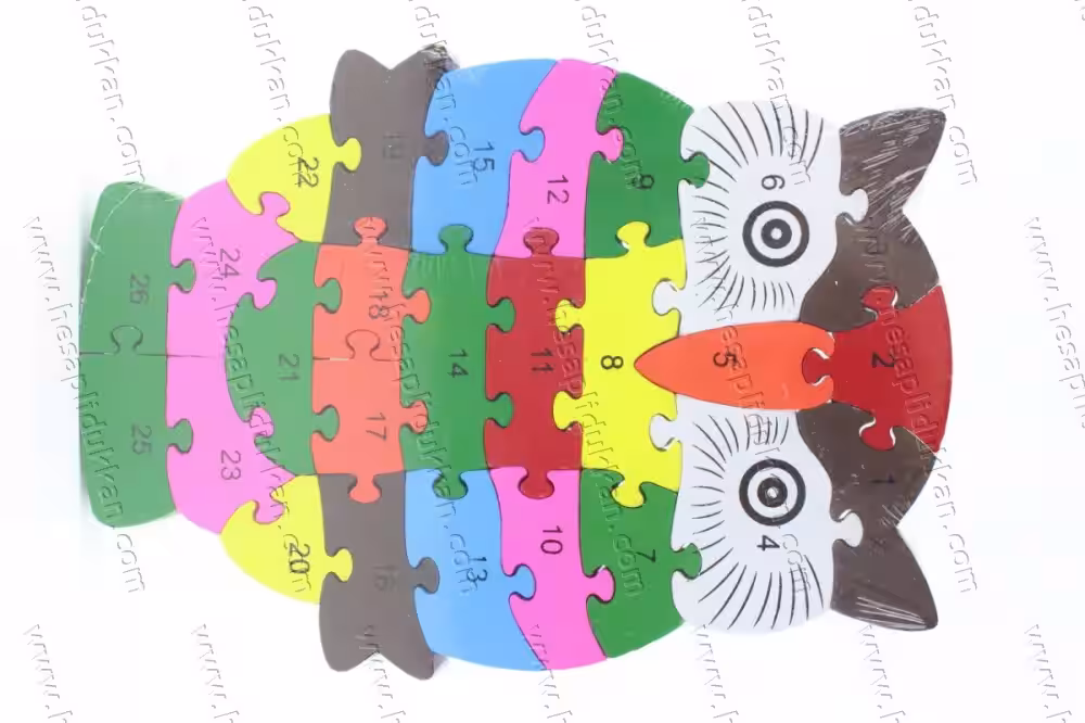 Promosyon oyuncak parçalı puzzle baykuş