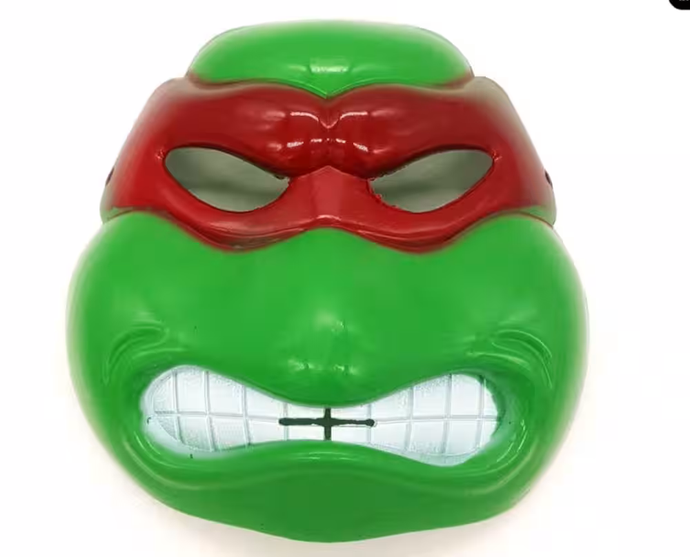 Raphael Ninja Kaplumbağa Maskesi