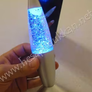Renk değiştiren dekoratif simli lamba sivri model R87