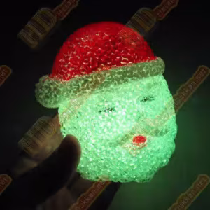 Renk değiştiren Noel baba şeklinde gece lambası 2013 model hediyelik eşya R220
