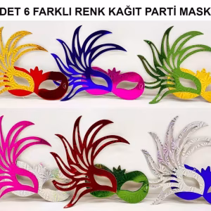 Renkli Venedik Balo Maskeleri Toptan