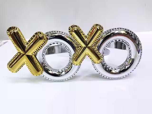 Renkli xoxo Parti Gözlükleri Toptan