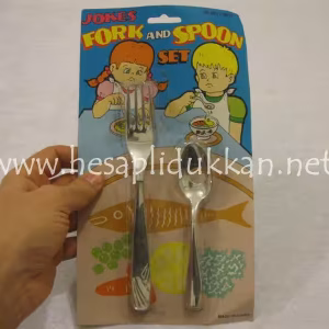 Şaka çatal ve kaşığı P504