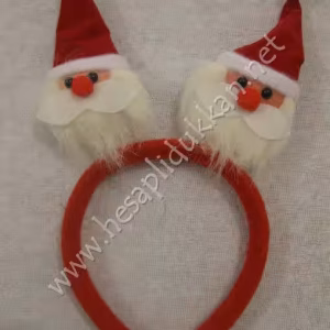 Sakallı ikili noel baba yılbaşı taç P960