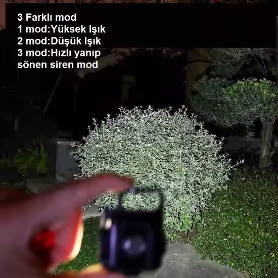 Şarjlı LED Kamp Feneri Mıknatıslı Toptan