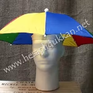 Şemsiye şapka gökkuşağı renkleri P779