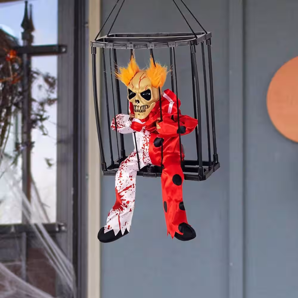 Sesli Hareketli Joker İskelet Dekor toptan