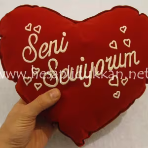 Sevgililer günü yastığı özel fiyat P452