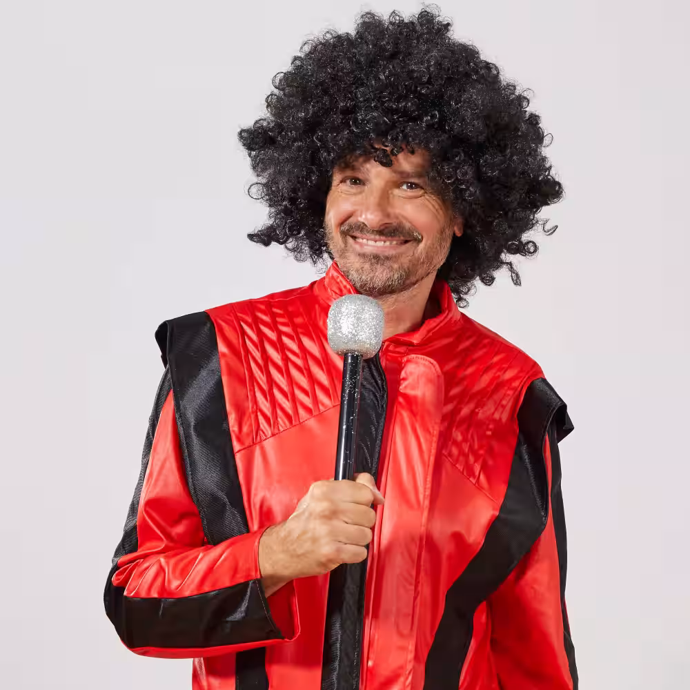 Siyah Afro Parti Peruk Toptan