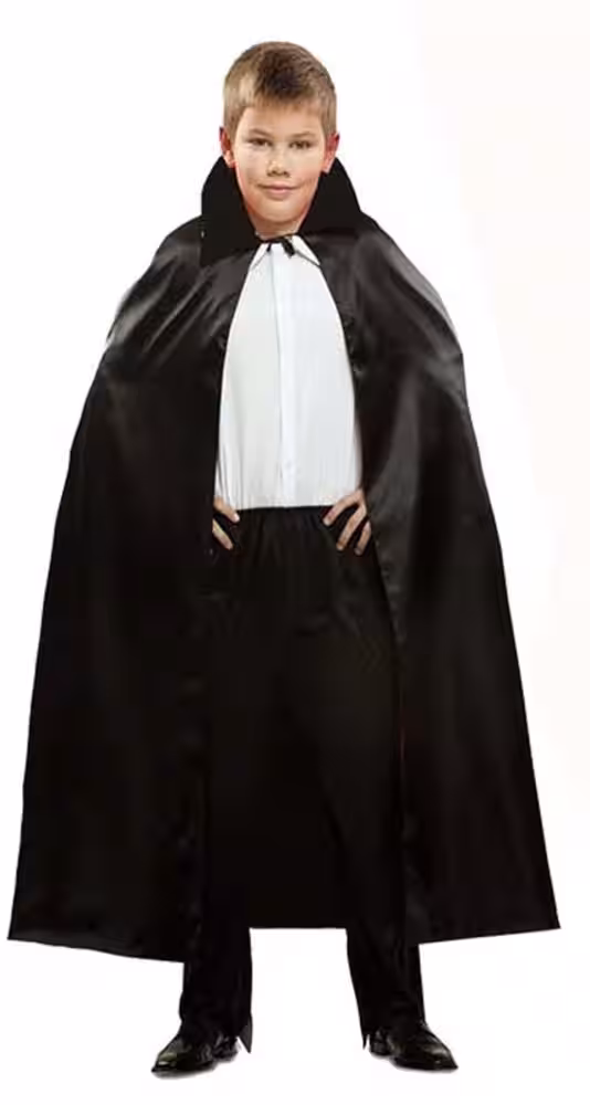 Siyah Halloween Pelerini Toptan