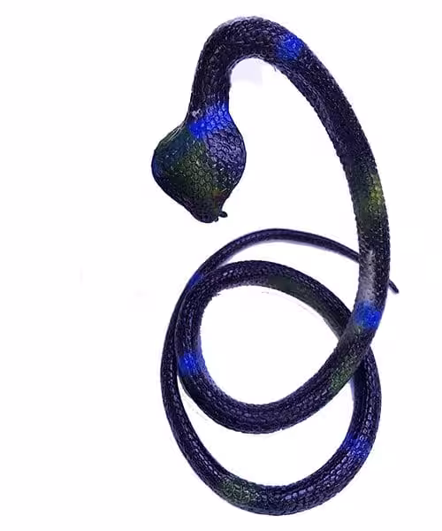 Siyah Kobra Yılanı Şaka Malzemesi 80cm