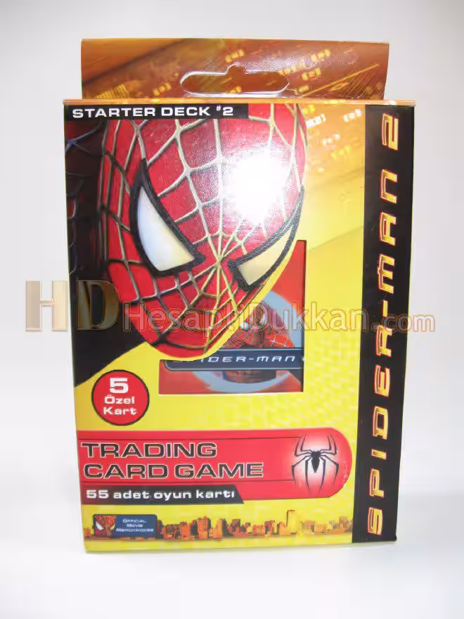 Spider man trading card game - Örümcek adam kart oyunu