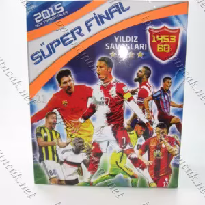 Süper final futbol kartları toptan