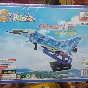 Toptan 3D karton puzzle jet uçak j10