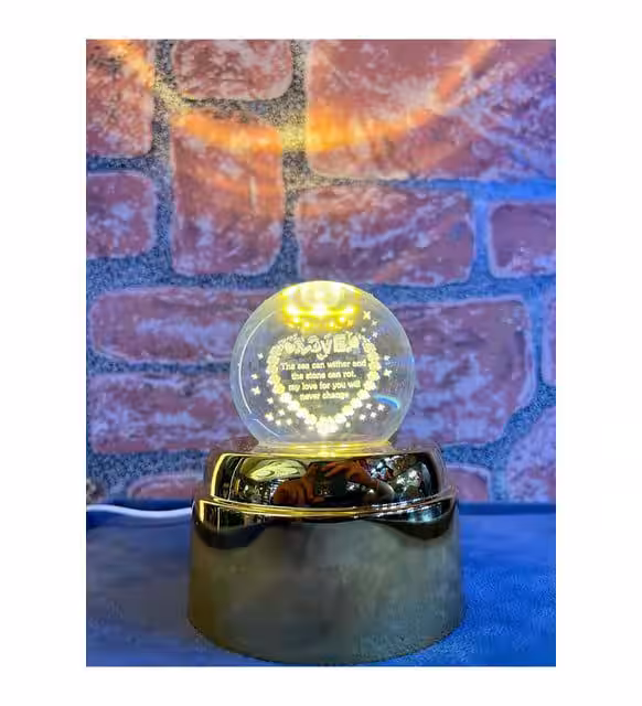 Toptan 3D LED Kristal Kalp Küre