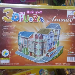 Toptan 3D puzzle tarihi cadde