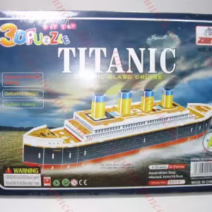 Toptan 3d puzzle Titanik