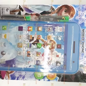 Toptan 3d telefon sesli müzikli kartela telefon frozen
