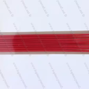 Toptan 8 li 30 cm pasta mumu kırmızı