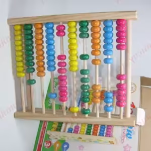 Toptan Ahşap Abaküs Renkli Büyük Boy TOY1106